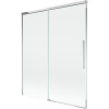 Mexen Rox, 2-krídlová posuvná vaňová zástena 140 x 150 cm, 8mm číre sklo, chrómový profil, 8C9-140-001-01-00