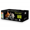 PTR PETREPUBLIC Mega Pack Salmon, Chicken, Tuna, Cod, Trout - mokré krmivo pre mačky - 48x85g