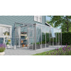 skleník VITAVIA ATHENA 11900 sklo 3 mm + PC 10 mm strieborný LG3839