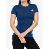 Bavlnené tričko dámske The North Face S/S Simple Dome Slim Tee - estate blue