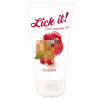 Lick it - 2v1 jedlý lubrikant - čerešňa (50ml)