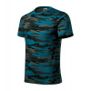 Malfini CAMOUFLAGE 144 Tričko unisex S, Camouflage petrol