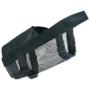 COLLAR Náhubok nylon so sieťkou, 14-20 cm, čierna