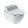 Geberit AquaClean Elektronický bidet Tuma Comfort s keramikou, Rimfree, SoftClosing, kefovaná nerezová 146.292.FW.1