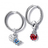 PANDORA náušnice s korálkami 299532C00+790757C01+792571C01