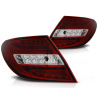 Zadné svetlá Mercedes W204 Sedan 07-10 Red White Led Bar