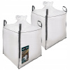 2X BIG BAG 90x90x90 LEJ/LEJ VYPÚŠŤACÍ VAK ZRNO OBILNINY PŠENICE 500