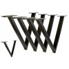 Stolové single nohy tvar V - TF-1019 - set 4ks