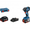 Bosch Akumulátorový rázový uťahovač GDR 18V-200, kufor, 4 Ah 06019J2107