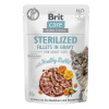 Brit Care Cat Sterilized - Fillets in Gravy with Healthy Rabbit 85g