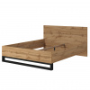 MEBLINE Lôžko 160x200 HELEN HL31 dub wotan