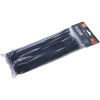 Plastové uťahovacie pásky Extol farba čierna rozmery (d x š) 200 × 3,6 mm