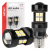 LED žiarovky CANBUS T15 W16W 15SMD 2835 Biela 12V 24V