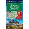 KOMPASS Turistická mapa 047 Prírodný park Drei Zinnen, Parco Naturale Tre Cime di L