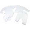 Detský komplet - Baby Set Belove 62 Biela 5 ks. (Layette set pre novorodenca 62 bielych belove)