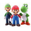 Figúrky Super Mario Bros - sada 3 pohybujúcich sa figúrok 11 cm
