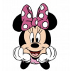 CUKROVÁ TLAČ jedlý obrázok na tortu Cukrová hmota Minnie Mouse rozprávka 40 + MENO