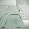 Kvalitex Francúzske saténové predĺžené obliečky s prúžkom 1+2, 240x220, 70x90cm OLIVOVÉ