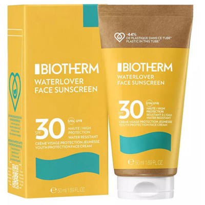 Biotherm Waterlover Face Sunscreen SPF 30 - Pleťový krém na opaľovanie 50 ml