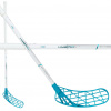 Zone floorball AIR/ONE HYBRID SL 29 OVAL white biela / modrá, Pravá (pravá ruka dole), 100cm (=110cm)