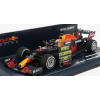 Minichamps Red bull F1 Rb16b Honda Ra620h Team Aston Martin N 33 Winner Abu Dhabi Gp Majster sveta s Pit Board 2021 Max Verstappen 1:43 Matná modrá žltá červená