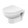 Duravit Duravit No.1 Závesné WC s doskou SoftClose, Rimless, biela 45750900A1