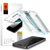 Spigen Glass.TR EZFit s aplikátorom, Tvrdené sklo, iPhone 15 Pro 8809896752206