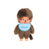 Wiky Monchhichi Mončiči chlapec se světle modrým bryndáčkem 20 cm
