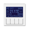 ABB, s.r.o. Levit - 3292H-A10301 03 - Termostat digitálny-ovládacia jednotka - biela/biela