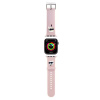 Karl Lagerfeld Karl and Choupette Head NFT remienok pre Apple Watch 42/44/45/49 Pink