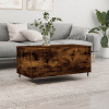 Konferenční stolek kouřový dub 90x44,5x45 cm kompozitní dřevo Hnědá 830969