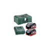 Metabo BASIS-SET 2 X LIHD 8.0 AH Akumulátory + ASC Ultra nabíjačka + Metaloc, 685131000