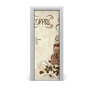 Fototapeta na dvere aromatická káva 75x205