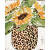 Maľovanie podľa čísel Slnečnica v leopardí váhe (Haley Bush), 40x50 cm, bez rámu a bez vypnutia plátna (5018890)