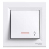 Schneider electric Tlačidlový ovládač Asfora `svetlo` 1/0 So B biela EPH1800121