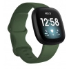 eses Silikónový remienok pre Fitbit Versa 3 a 4, Sense 1 a 2 - Veľkosť S, Zelený