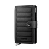 Kožená peňaženka SECRID PREMIUM Miniwallet Emboss Lines Black čierna