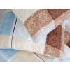 Dreamy Linens Obliečky krepové hnedé a modré Royal