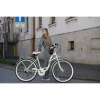 Lavida Dámsky Retro bicykel Mahbike 7-prevodový hliníkový rám bielo zelená 28