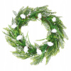 Veniec na dvere - 1 ks Simulation Leaf Fern jesenné veniec Cable (Veniec na dvere - 1 ks Simulation Leaf Fern jesenné veniec Cable)