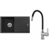 Set Sinks G3830 (dřez Rapid 780 Granblack 30 + baterie Flexia lesklá)