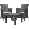 Allibert Rosario Balcony Set 2 + 1 grafit