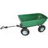 Záhradný vozík so 4 kolesami, vyklápací, 110l, nosnosť 350 kg, XL-TOOLS