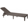 Allibert Záhradné lehátko Jaipur Graphite 235162