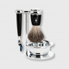 Mühle Rytmo Black Pure Badger Fusion čtyřdílná sada na holení