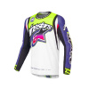 ALPINESTARS dres SUPERTECH SX limitovaná edícia DIRT STUDIOS, ALPINESTARS (bílá/fialová/růžová/žlutá fluo) 2025