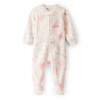 CARTERS CARTER'S Overal na zips fleece Sleep & Play pink Cowgirl dievča 6m/veľ.68