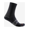 CASTELLI Cyklistické ponožky klasické - ESPRESSO W - čierna 36-39