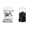 Ascaso Dream PID, Cloud White + Eureka Mignon Silenzio, BL black