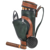 Golf Portable Cigar Humidor + Cigar Cutter